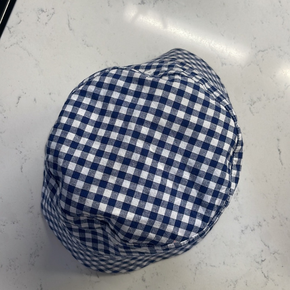 GINGHAM BUCKET HAT - Picture 6 of 7